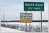 Just outside of Fairbanks is the city of North Pole.