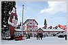 The Santa Claus House, in North Pole, Alaska