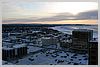 Views from the top of Captain Cook hotel - in the restaurant called The Crow's Nest