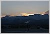 View of downtown Anchorage as the sun rose slowly
